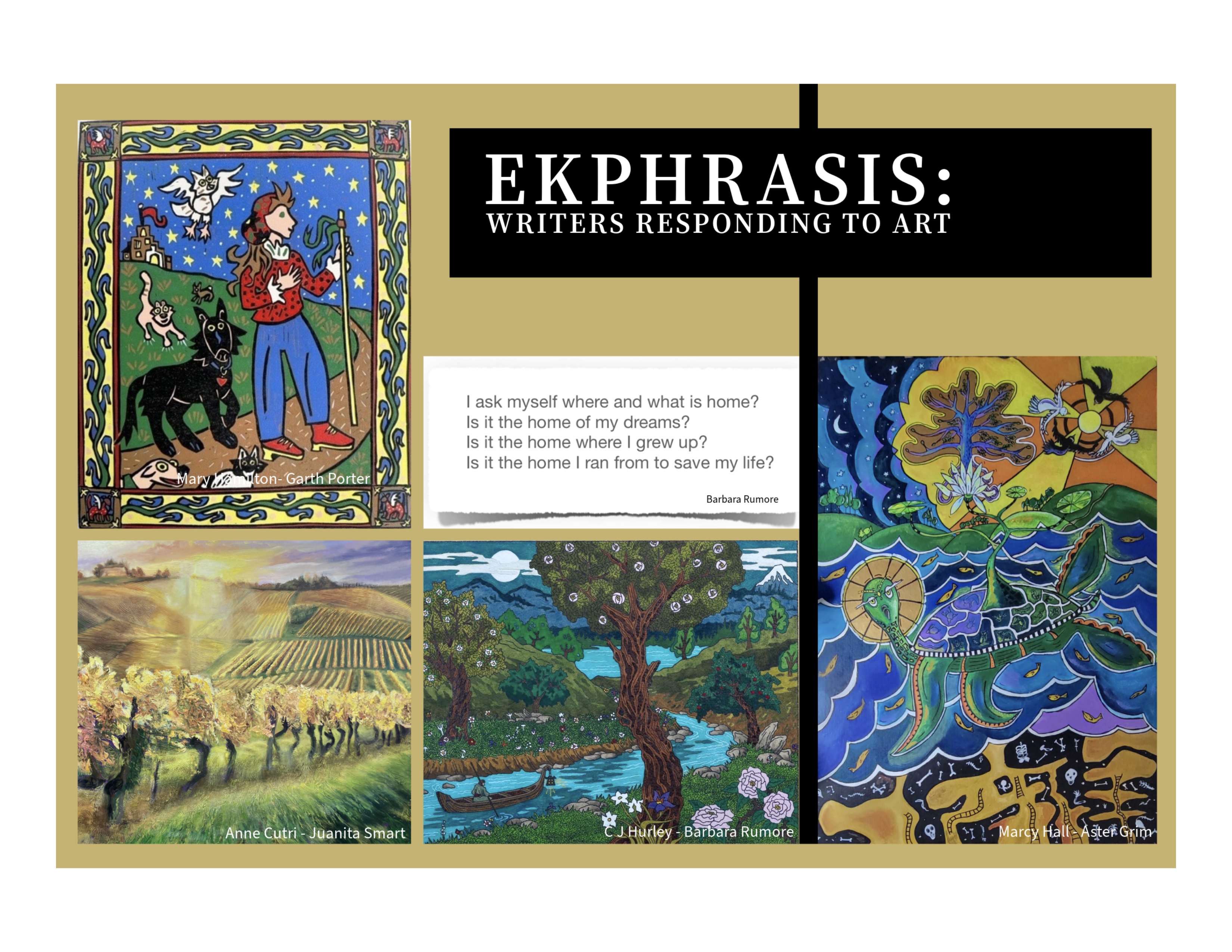 Ekphrasis: Writers responding to Art